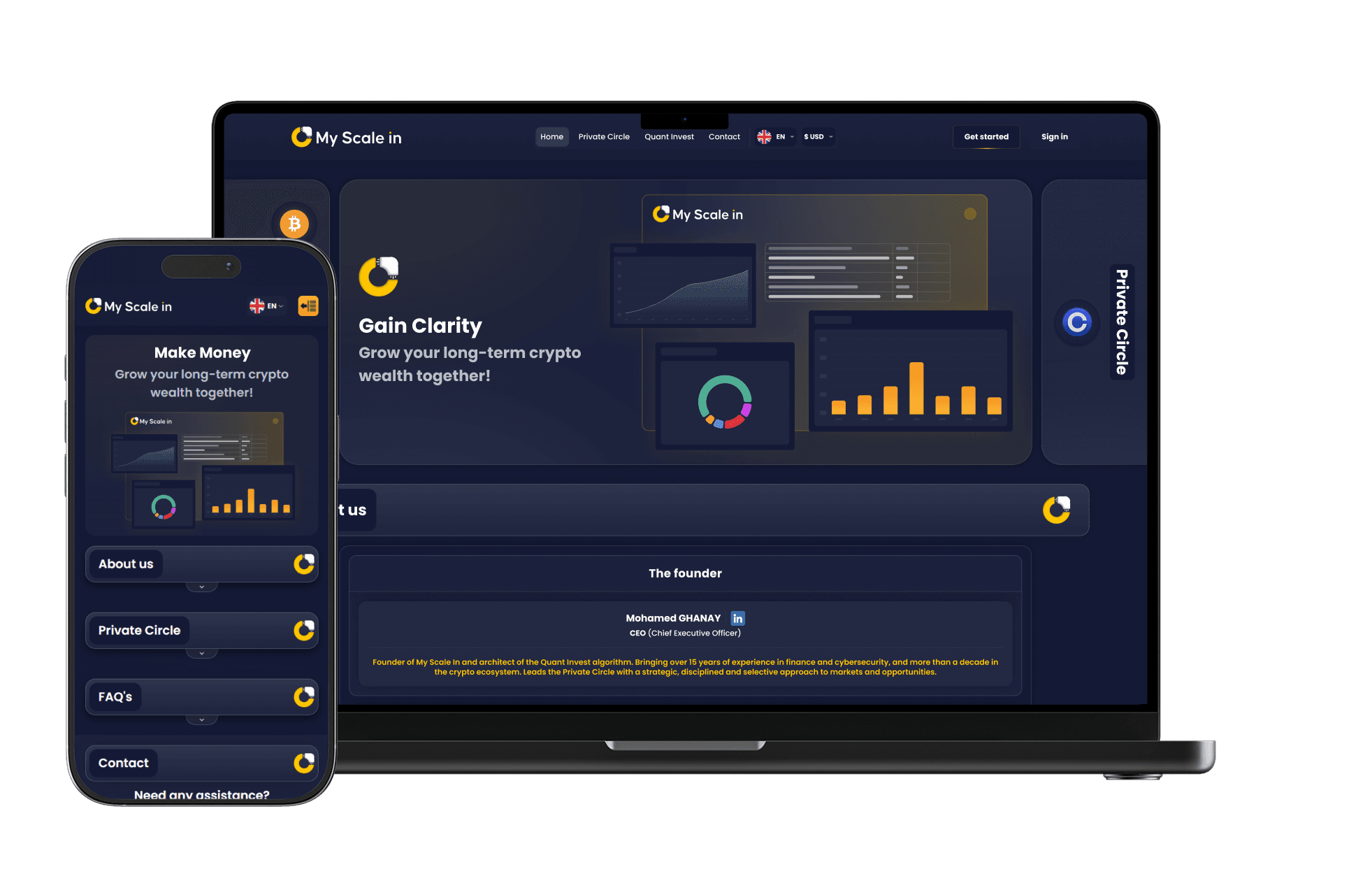 Private Circle Dashboard